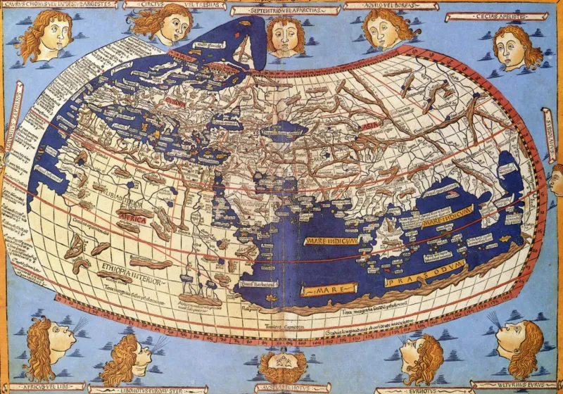 Claudius Ptolemy: Carte du Monde, 1482