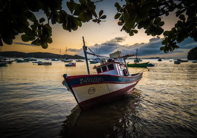 Coucher de Soleil sur la Marina
