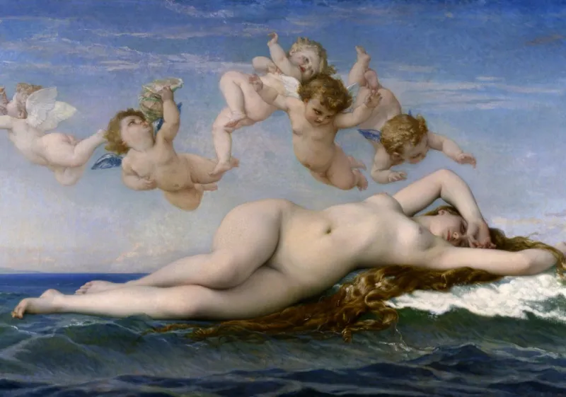 Alexandre Cabanel: La Naissance de Vénus, 1863