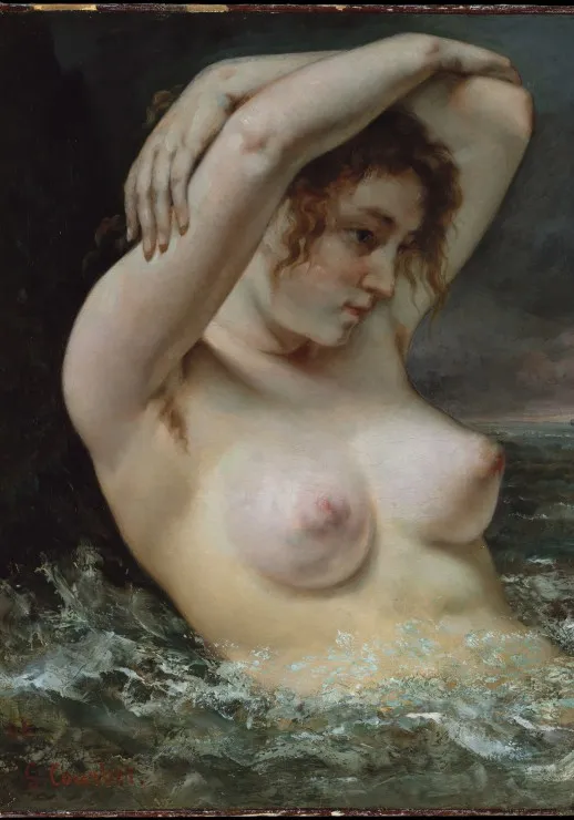 Gustave Courbet: La Femme dans les Vagues, 1868