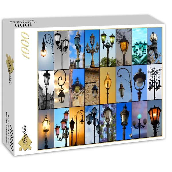 Collage - Lampadaires