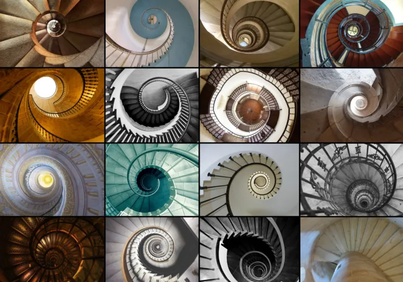Collage - Escalier
