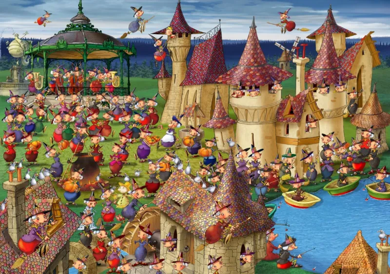 François Ruyer - Célébrations de Sorcières au Château