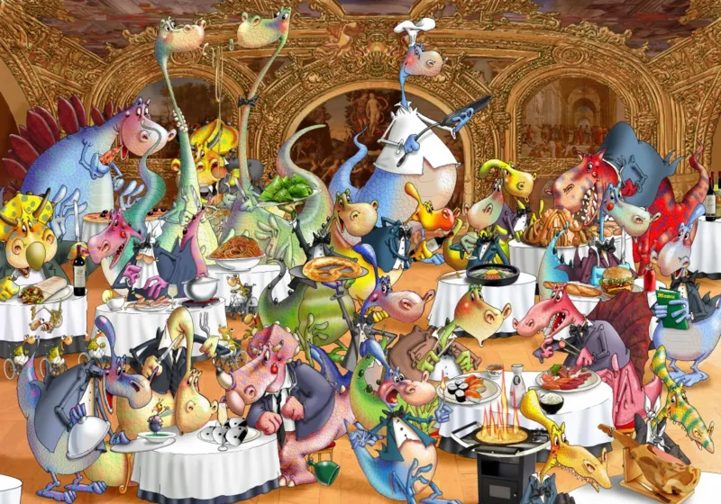 François Ruyer - Restaurant des Dragons