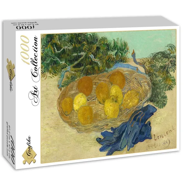 Vincent Van Gogh - Still Life of Oranges and Lemons with Blue Gloves, 1889