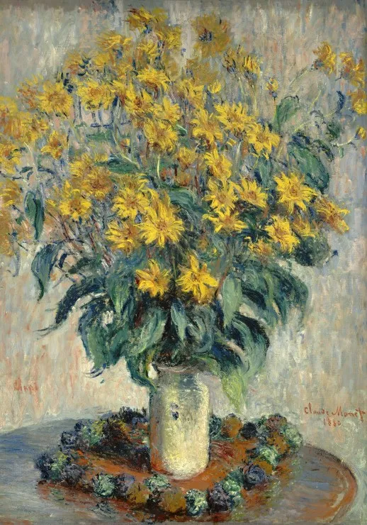 Claude Monet - Jérusalem Fleurs d'artichaut, 1880