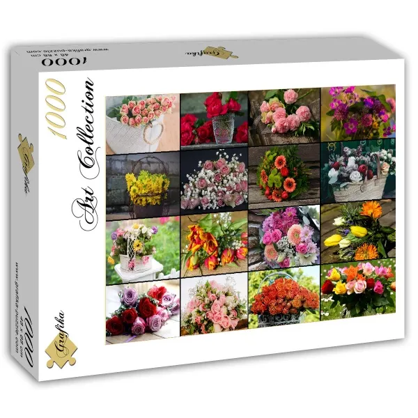 Collage - Bouquets de Fleurs