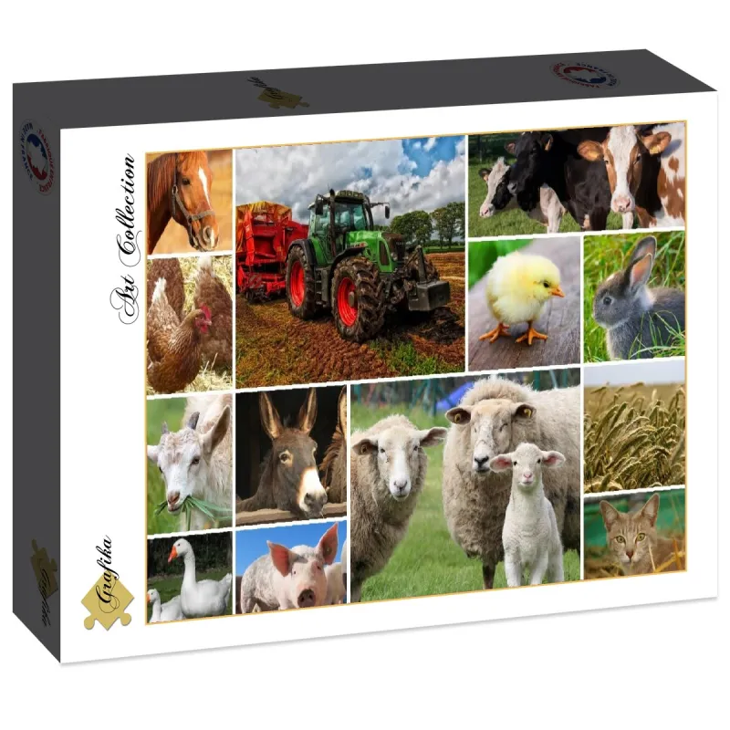 Collage - Animaux de la Ferme