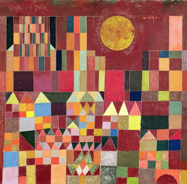 Paul Klee : Château et Soleil, 1928