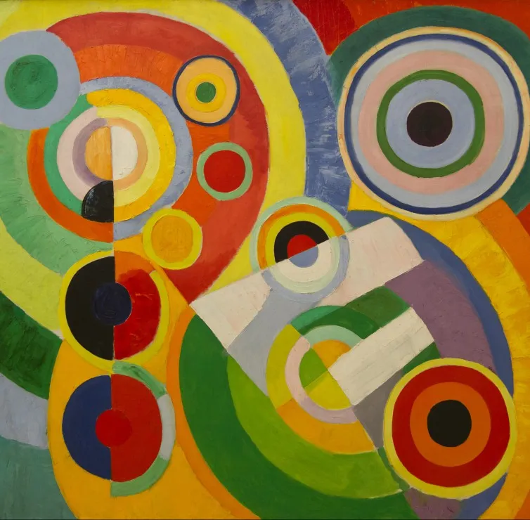 Robert Delaunay : Rythme, Joie de Vivre, 1930