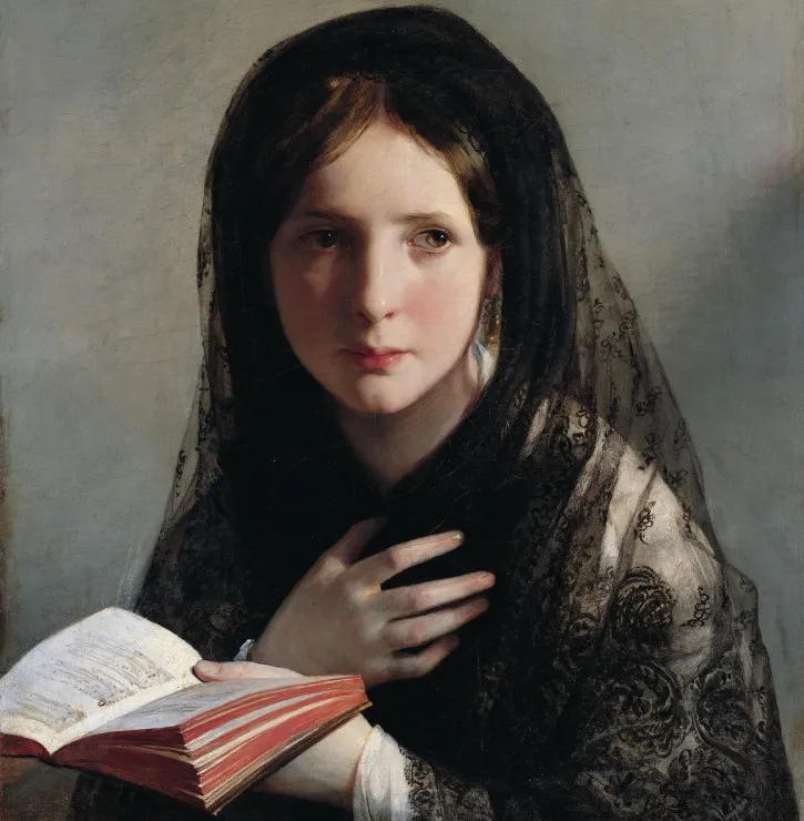 Friedrich von Amerling : Perdue dans les Rêves, 1835