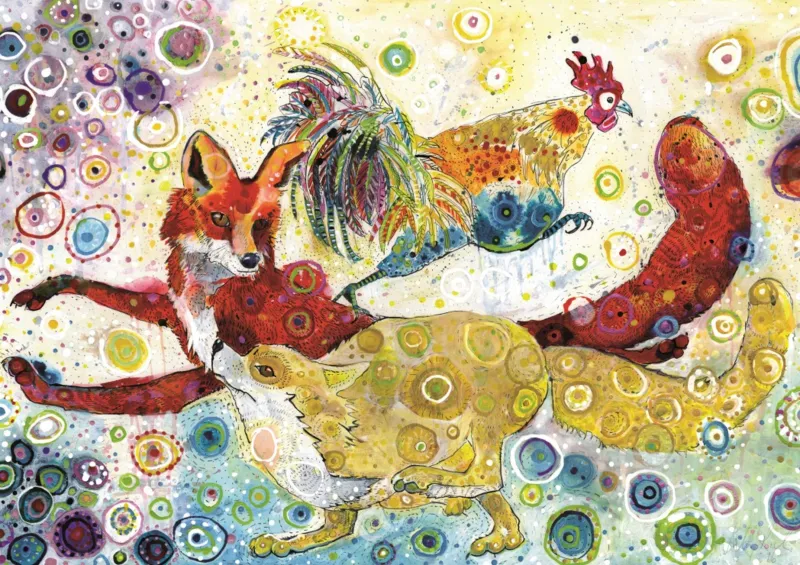 Sally Rich - Leaping Fox's