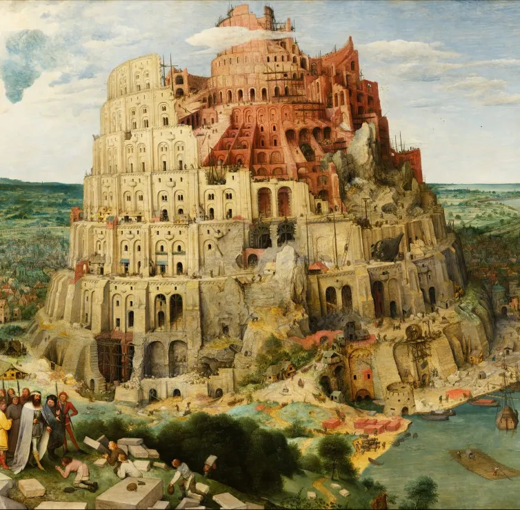 Brueghel Pieter : La Tour de Babel, 1563
