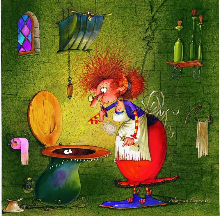 François Ruyer - La Sorcière fait le Ménage