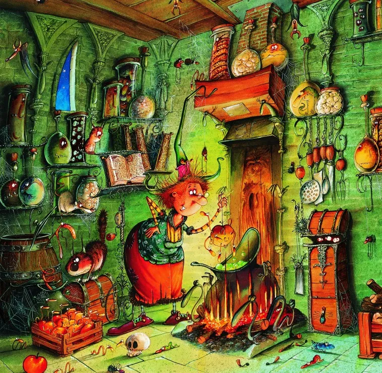 François Ruyer - Sorcière et Potions