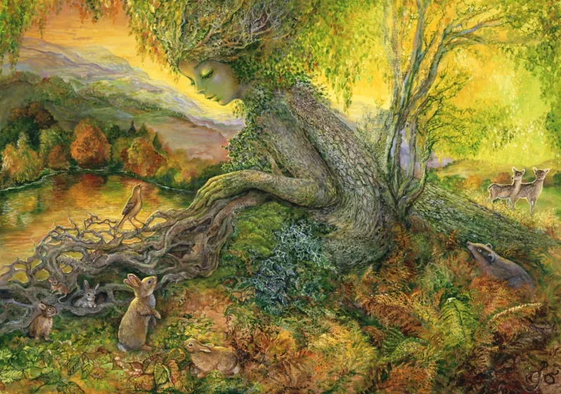 Josephine Wall - Autumn Serenade