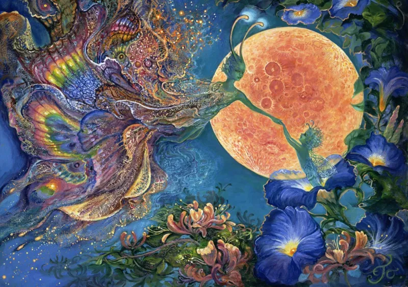 Josephine Wall - Moonlit Awakening
