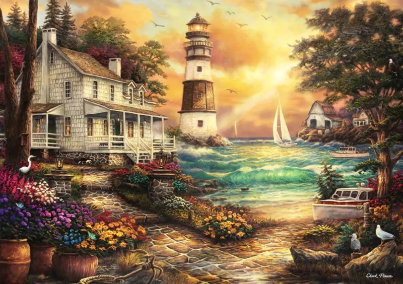 Chuck Pinson - Cottage by the Sea