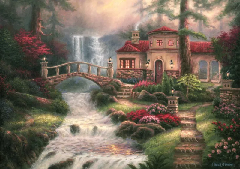 Chuck Pinson - Sierra River Falls