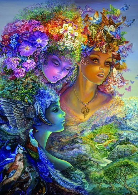 Josephine Wall - The Three Graces