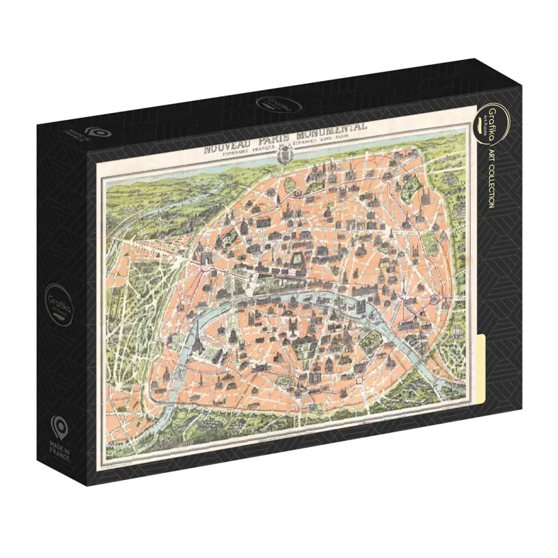 Plan de Paris Monumental, 1900