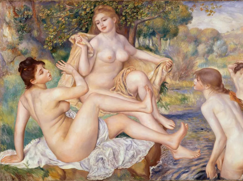 Auguste Renoir : Les Grandes Baigneuses, 1887