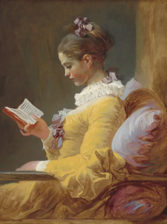 Jean-Honoré Fragonard : La Liseuse, 1770-1772