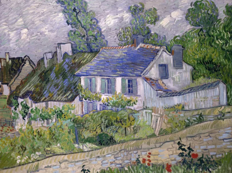 Vincent Van Gogh - Maison à Auvers, 1890