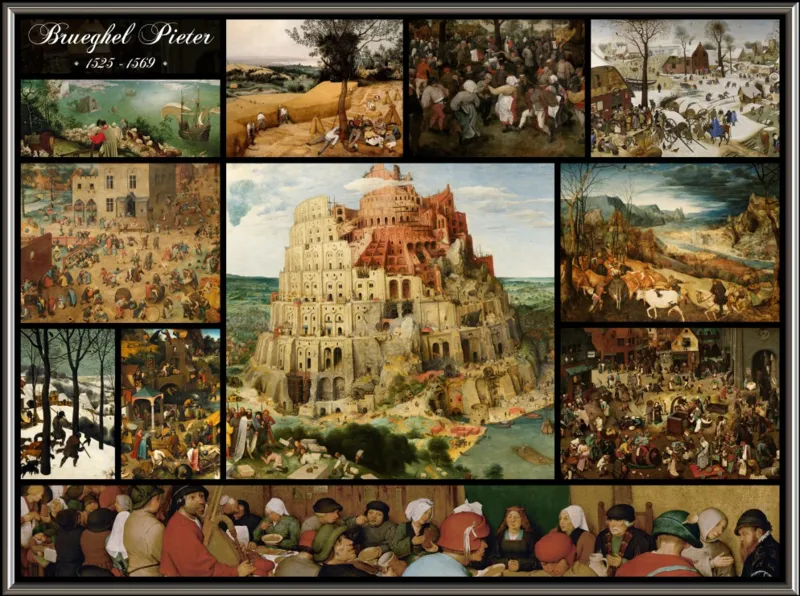 Collage - Brueghel l'Ancien