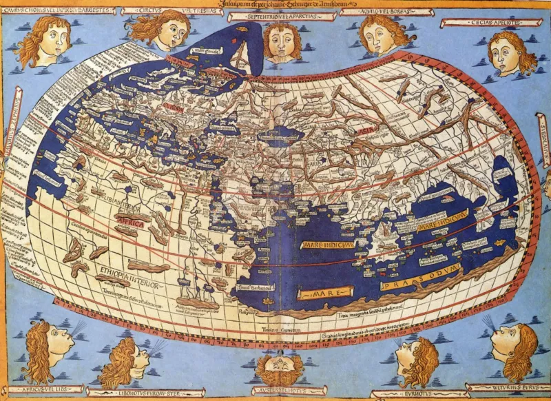 Claudius Ptolemy: Carte du Monde, 1482