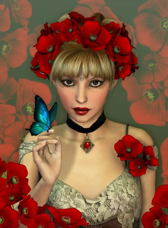 La Femme et le Papillon