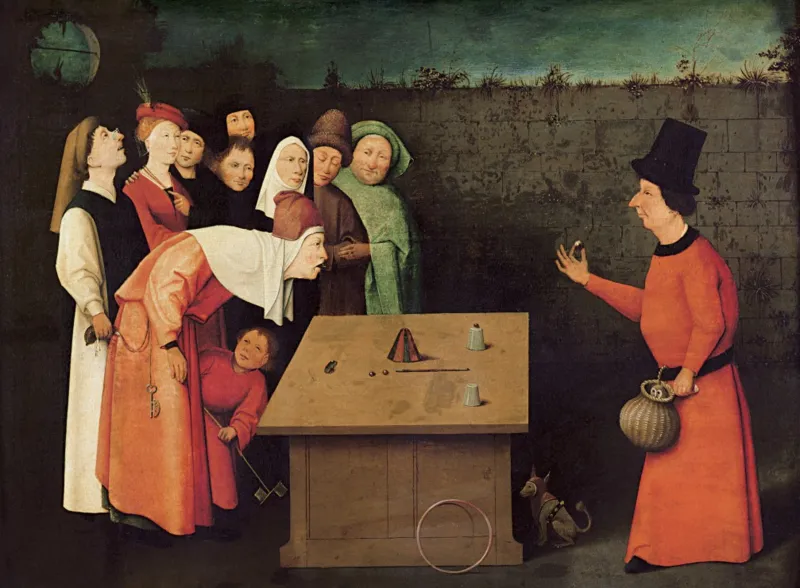 Bosch : Le Prestidigitateur, 1502