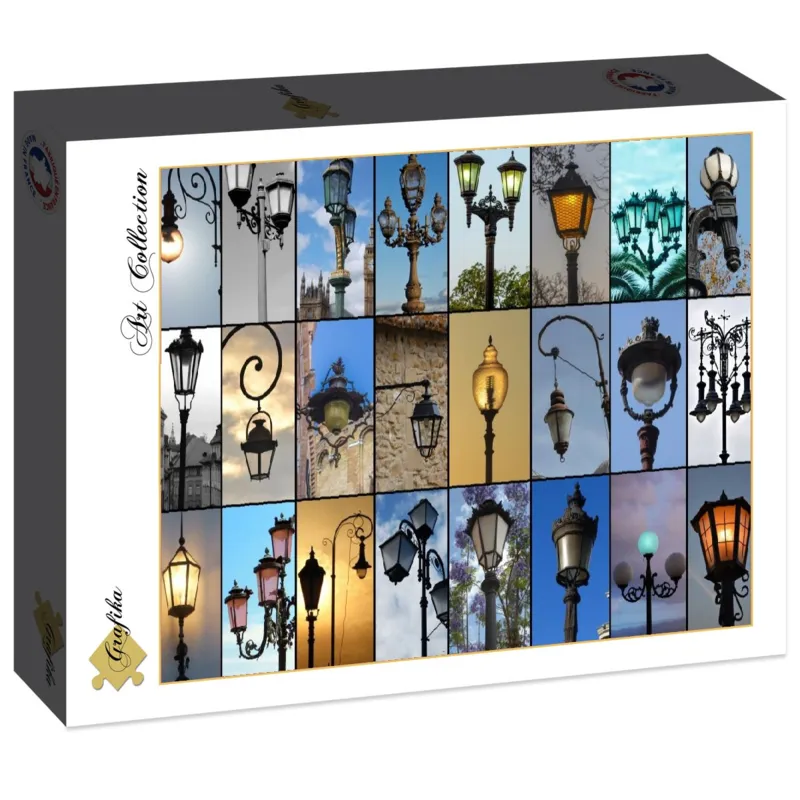 Collage - Lampadaires