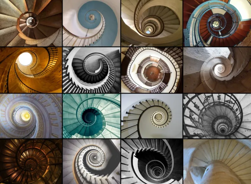 Collage - Escalier