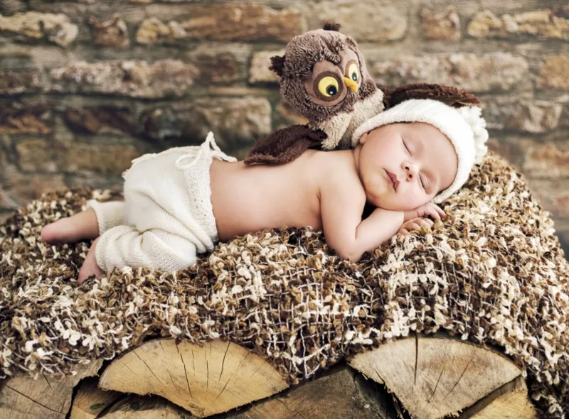 Konrad Bak: Baby and Owl