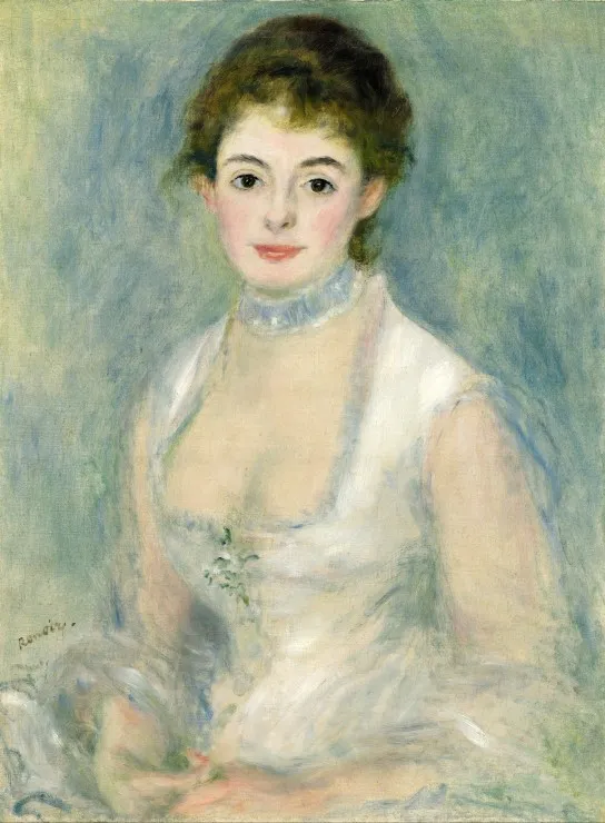 Auguste Renoir : Madame Henriot, 1876