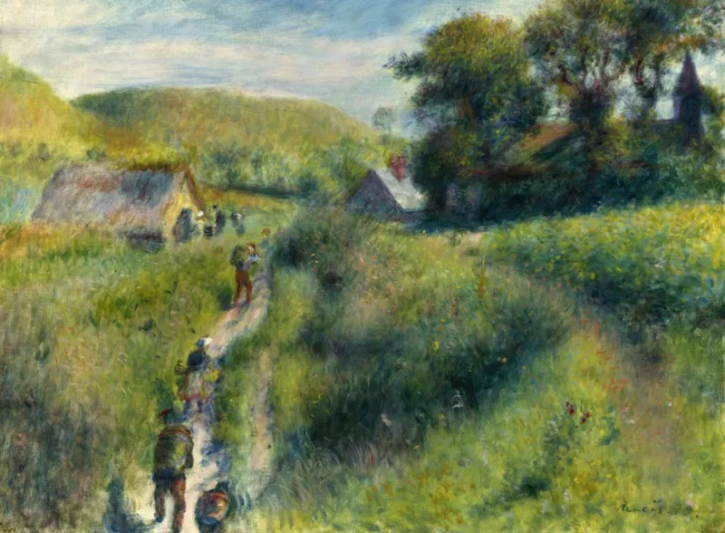 Auguste Renoir : Les Vendangeurs, 1879