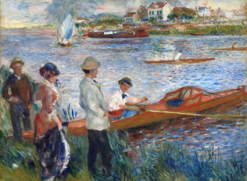 Auguste Renoir : Rameurs à Chatou, 1879
