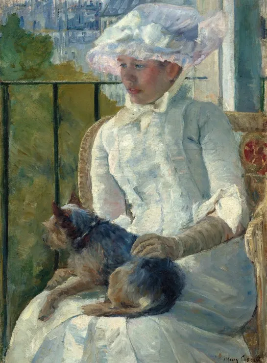 Mary Cassatt : Jeune Fille à la Fenêtre, 1883-1884