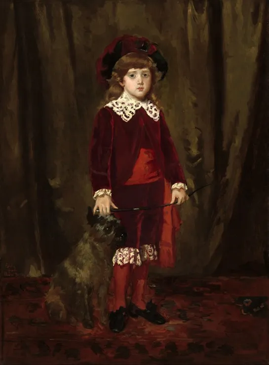 Mary Cassatt : Eddy Cassatt (Edward Buchanan Cassatt), 1875