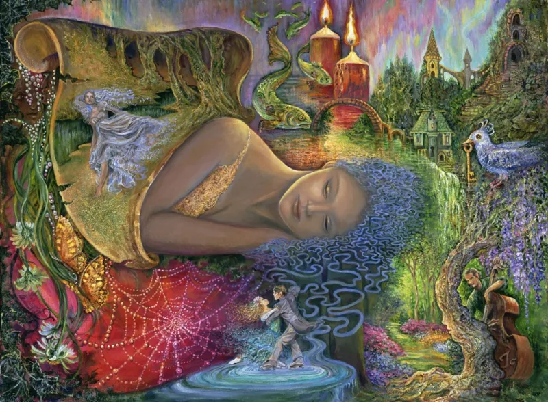 Josephine Wall - Dreaming in Color