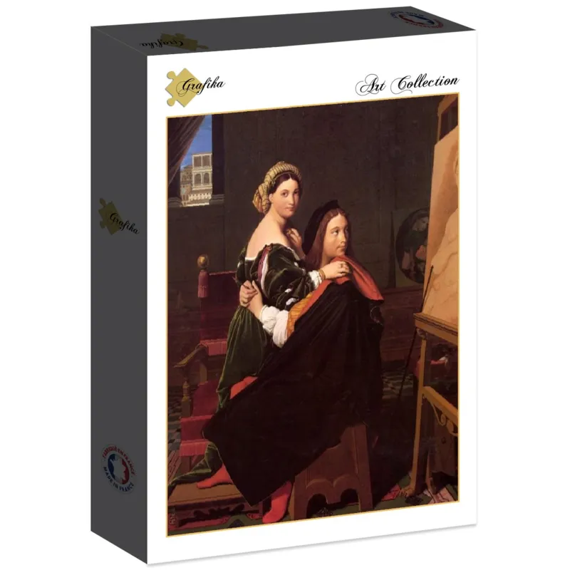 Jean-Auguste-Dominique Ingres: Raphaël and the Fornarina, 1814