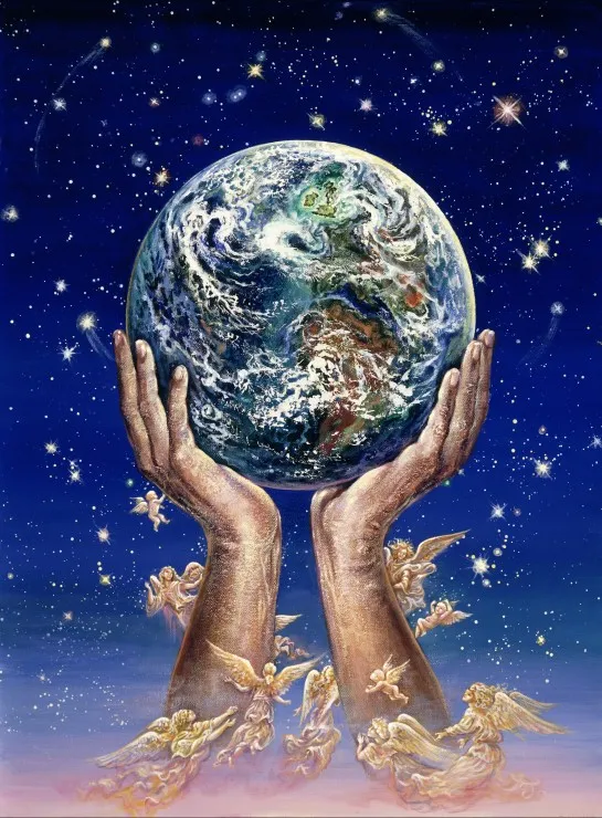 Josephine Wall - Hands of Love