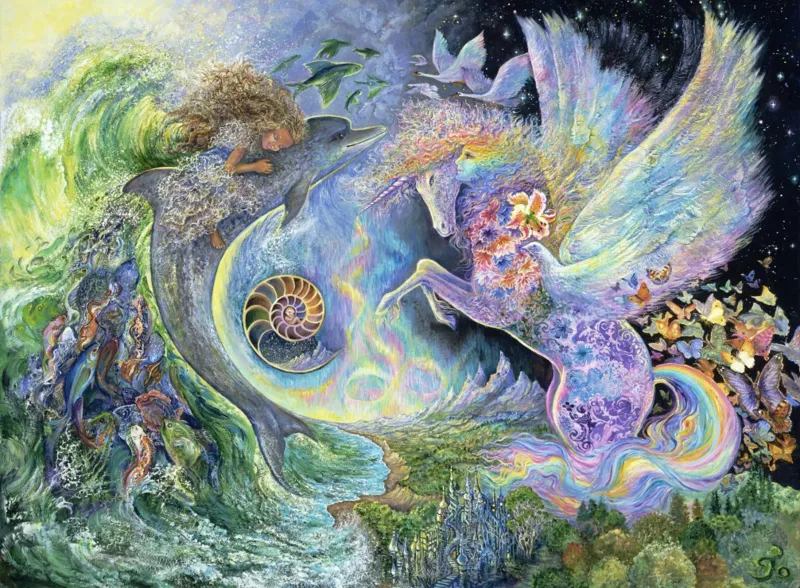 Josephine Wall - Magical Meeting
