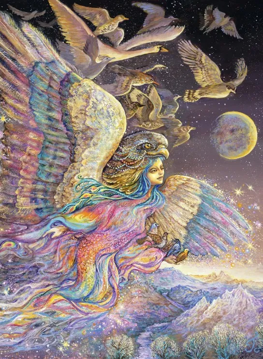 Josephine Wall - Ariel's Flight