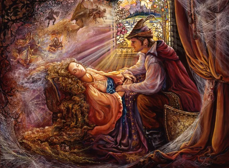 Josephine Wall - La Belle au Bois dormant