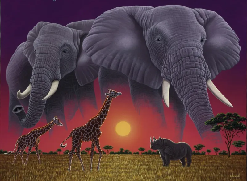 Schim Schimmel - Africa's Children