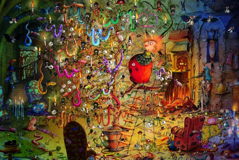 François Ruyer - La Sorcière et l'Arbre à Serpents