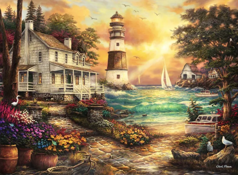 Chuck Pinson - Cottage by the Sea
