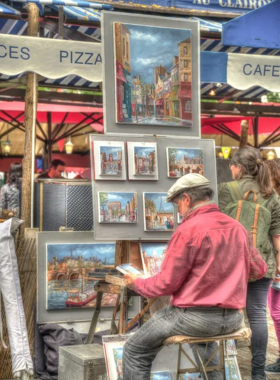 Artiste de Rue, Paris, France